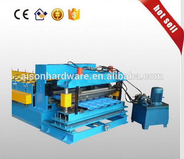 Classical design reasonable price plastic glazed tile making machine