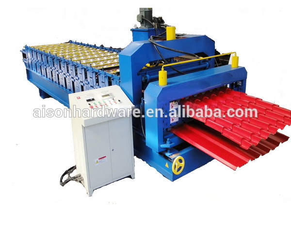 Super quality best selling glazed roofing sheet making machine